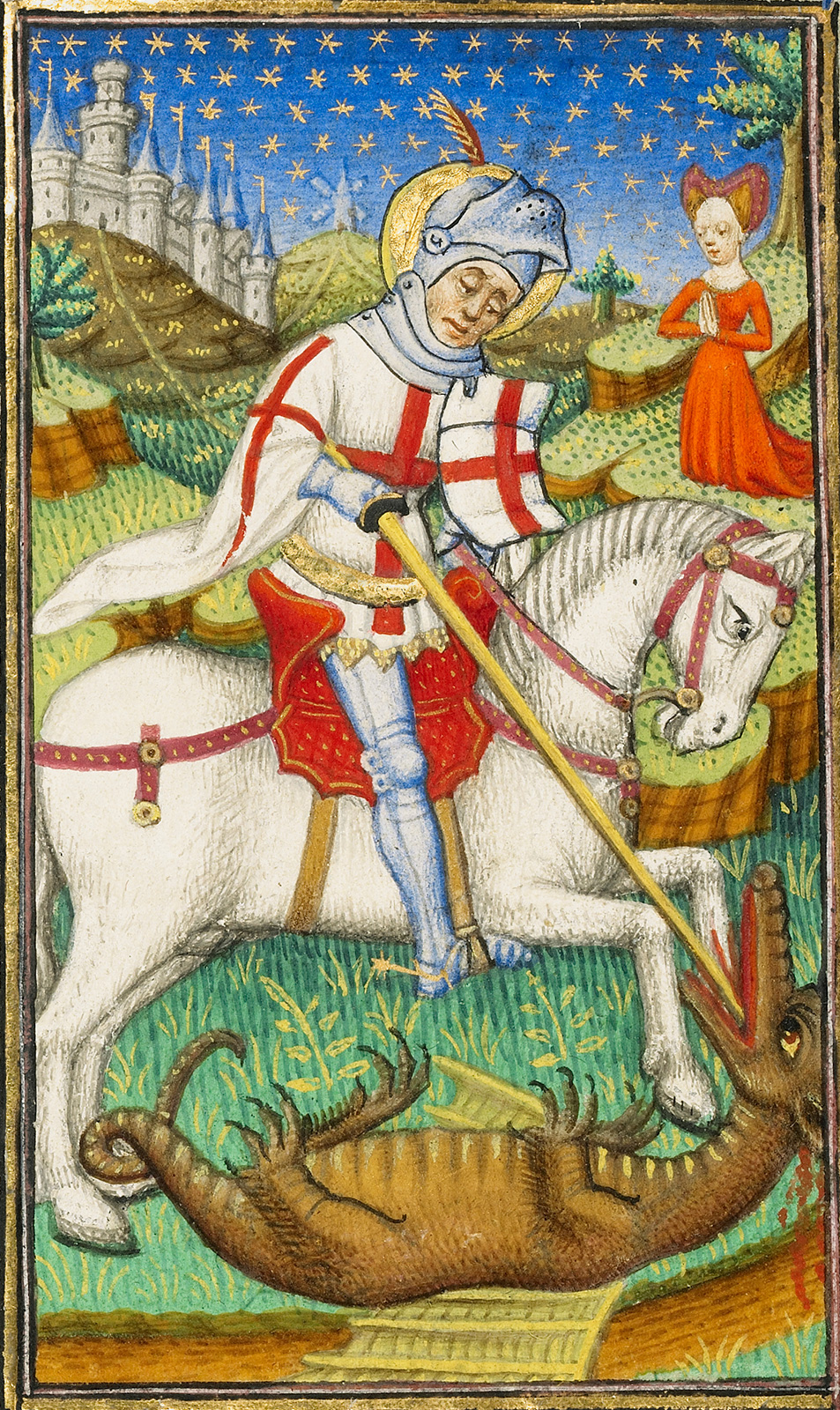 Saint George And The Dragon John Fastolf Copy