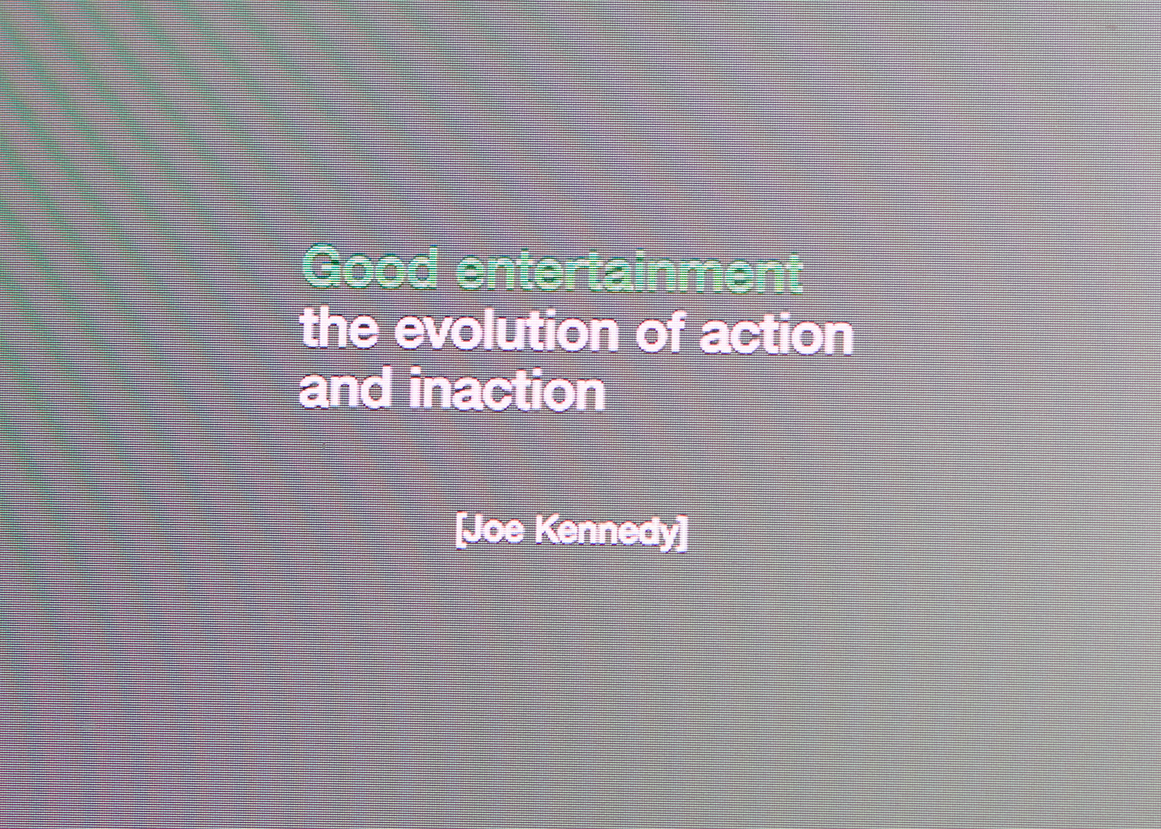 Headline Joe Kennedy