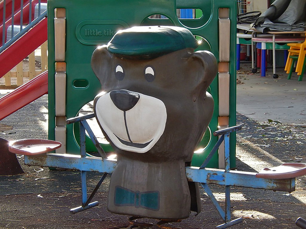 Yogi Bear Seesaw