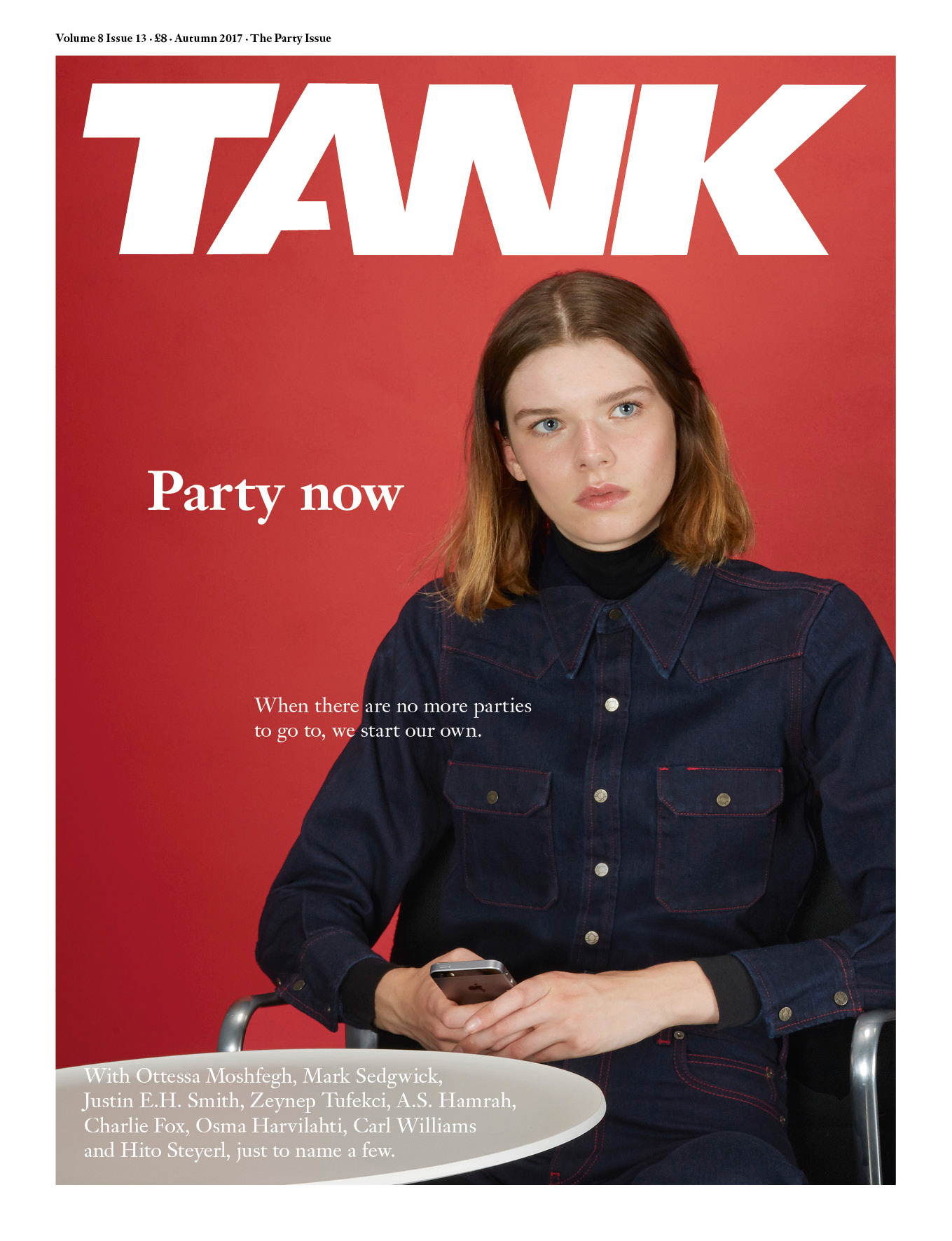 Tank Autumn 2017 – The Party Issue – Cover No Frame
