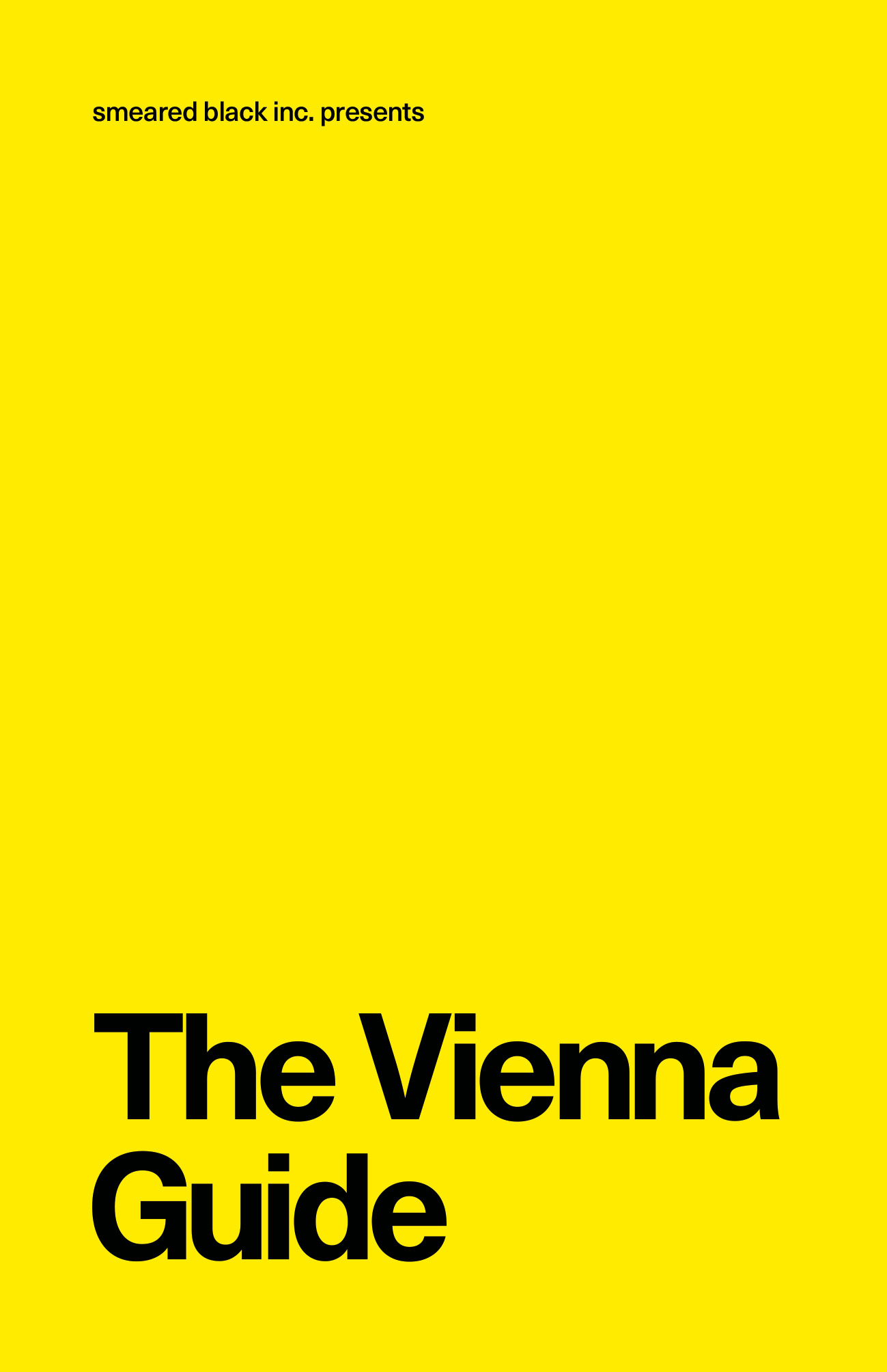 Saxpublishers 2018 Tony Cokes The Vienna Guide 1