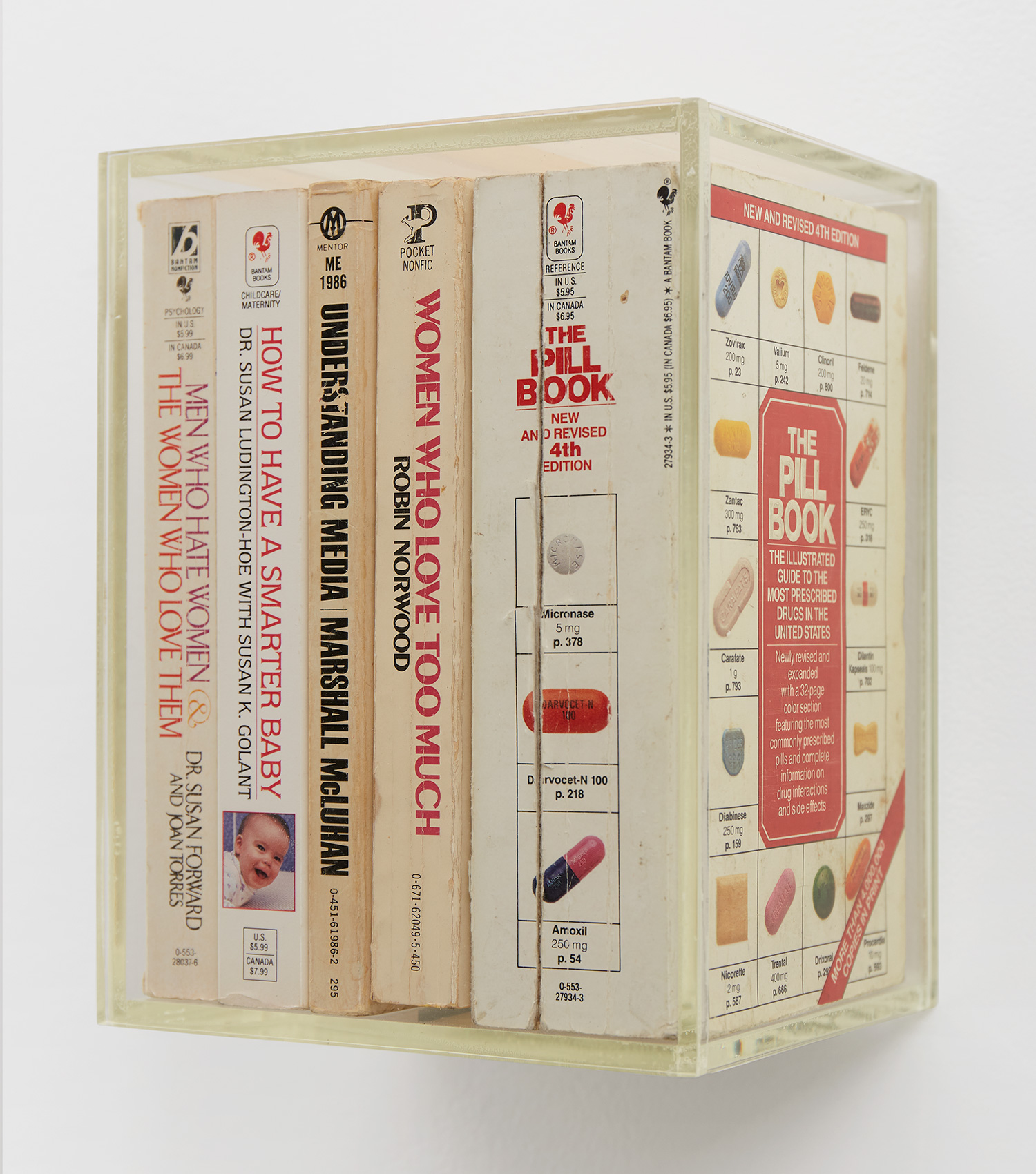 Blake Untitled (Men Who Hate Women & The Women Who Love Them, How To Have A Smarter Baby, Understanding Media, Women Who Love Too Much, The Pill Book) 2001 Matthew Marks Gallery