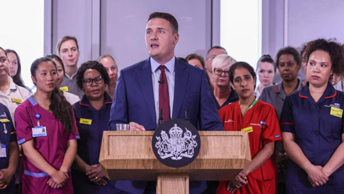 Wes Streeting 10 Year Plan Launch